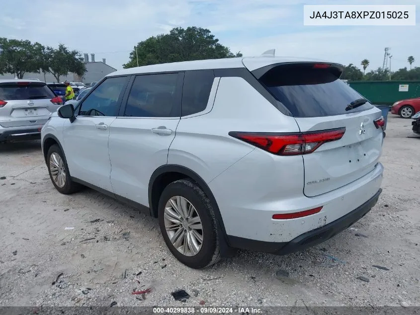 2023 Mitsubishi Outlander Es 2.5 2Wd VIN: JA4J3TA8XPZ015025 Lot: 40299838