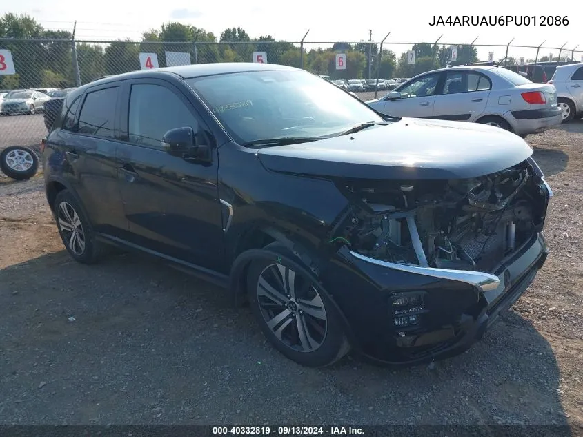 2023 Mitsubishi Outlander Sport 2.0 Se Awc VIN: JA4ARUAU6PU012086 Lot: 40332819