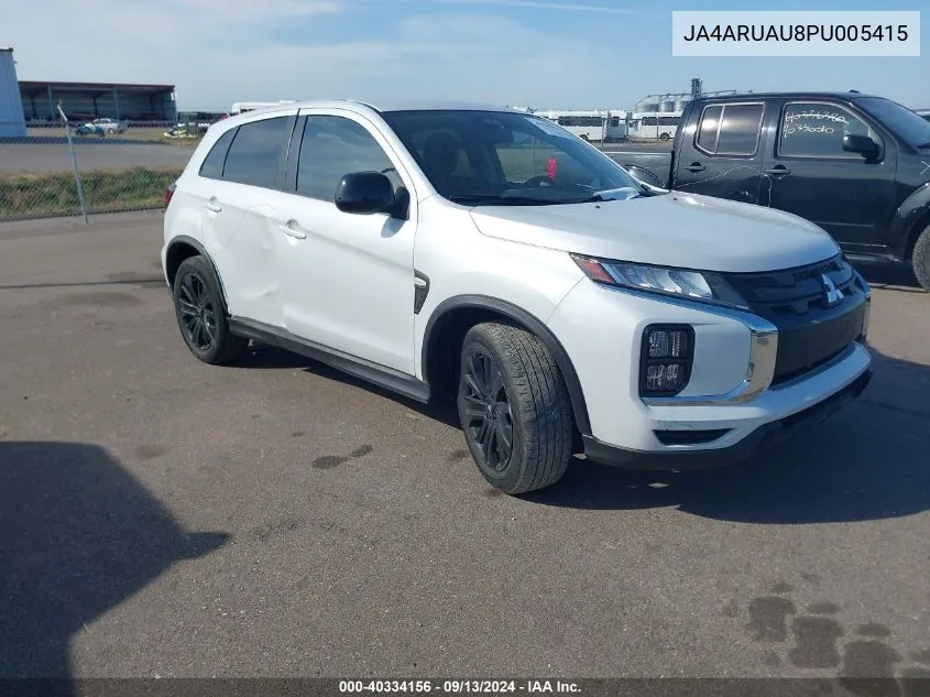 2023 Mitsubishi Outlander Sport S/Se/Es/Le/Ralliart/Rugge VIN: JA4ARUAU8PU005415 Lot: 40334156