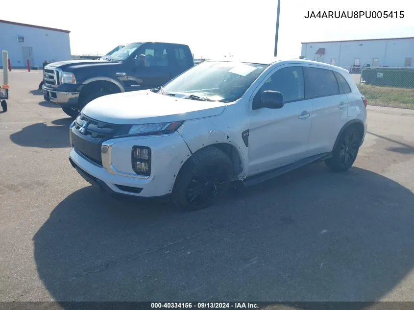 2023 Mitsubishi Outlander Sport S/Se/Es/Le/Ralliart/Rugge VIN: JA4ARUAU8PU005415 Lot: 40334156