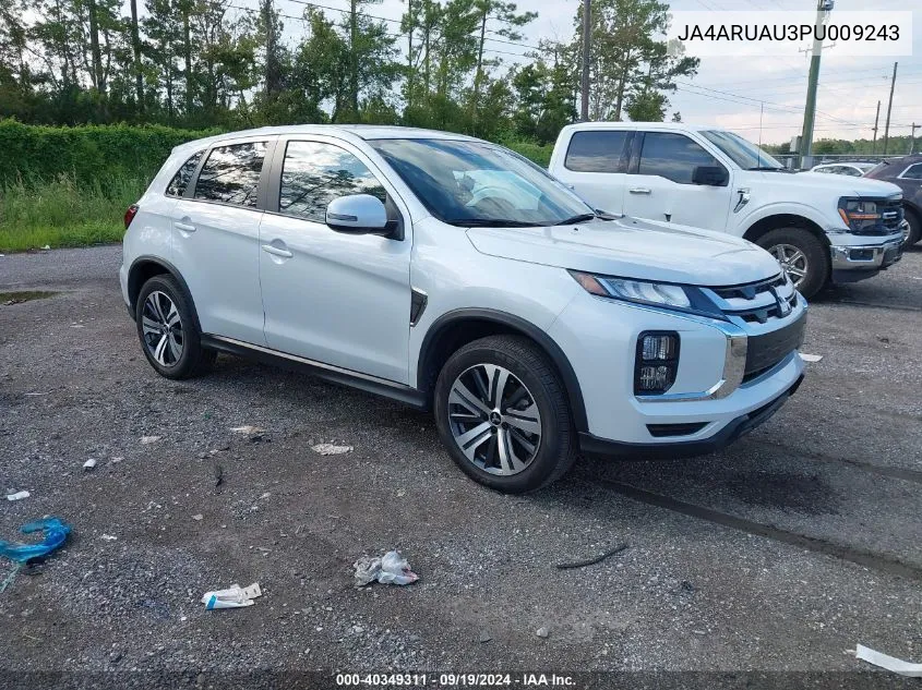 2023 Mitsubishi Outlander Sport 2.0 Se Awc VIN: JA4ARUAU3PU009243 Lot: 40349311