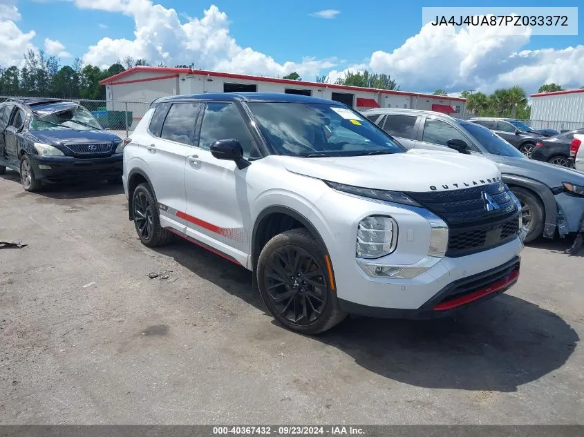 2023 Mitsubishi Outlander Ralliart S-Awc VIN: JA4J4UA87PZ033372 Lot: 40367432