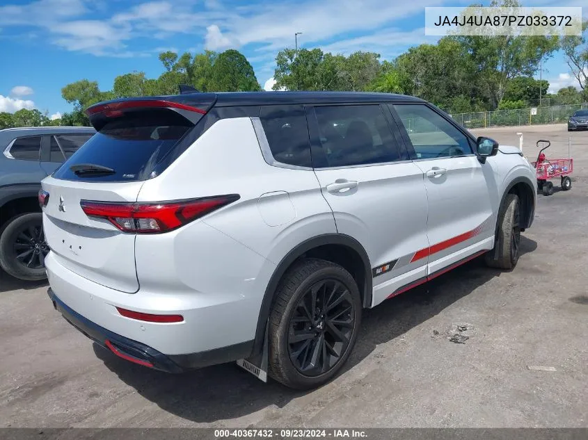 2023 Mitsubishi Outlander Ralliart S-Awc VIN: JA4J4UA87PZ033372 Lot: 40367432