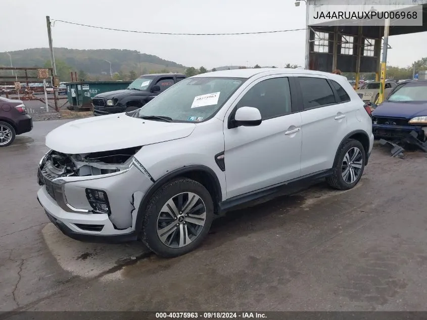 2023 Mitsubishi Outlander Sport S/Se/Es/Le/Ralliart/Rugge VIN: JA4ARUAUXPU006968 Lot: 40375963