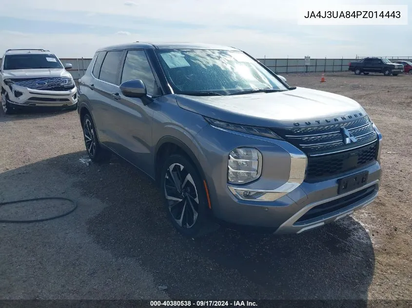 2023 Mitsubishi Outlander Se 2.5 2Wd/Se Black Edition 2Wd/Se Special Edition 2Wd VIN: JA4J3UA84PZ014443 Lot: 40380538