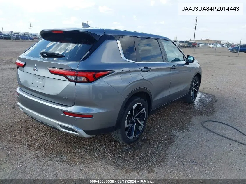 2023 Mitsubishi Outlander Se 2.5 2Wd/Se Black Edition 2Wd/Se Special Edition 2Wd VIN: JA4J3UA84PZ014443 Lot: 40380538