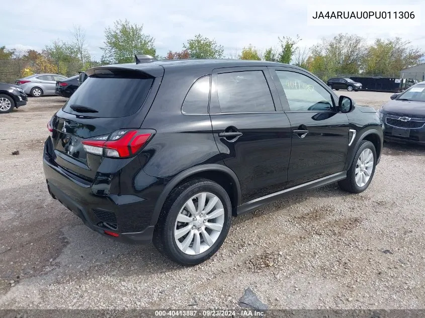 2023 Mitsubishi Outlander Sport 2.0 Es Awc/2.0 Le Awc/2.0 Ralliart Awc/2.0 S Awc/2.0 Se Awc VIN: JA4ARUAU0PU011306 Lot: 40413887