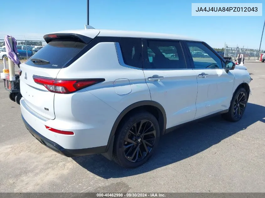 2023 Mitsubishi Outlander Ralliart S-Awc/Se 2.5 S-Awc/Se Black Edition S-Awc/Se Special Editiont S-Awc VIN: JA4J4UA84PZ012043 Lot: 40462998