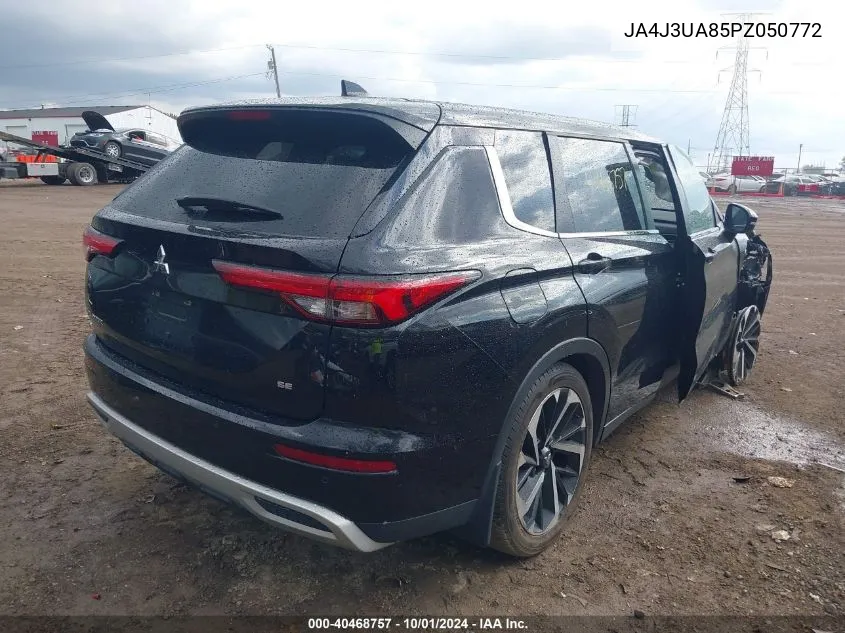 JA4J3UA85PZ050772 2023 Mitsubishi Outlander Se 2.5 2Wd