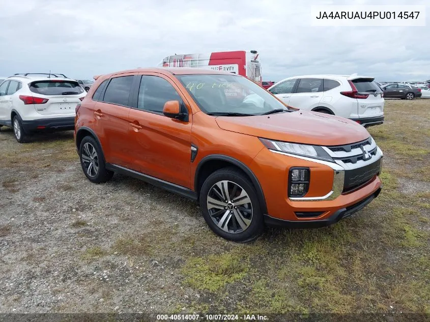 2023 Mitsubishi Outlander Sport S/Se/Es/Le/Ralliart/Rugge VIN: JA4ARUAU4PU014547 Lot: 40514007