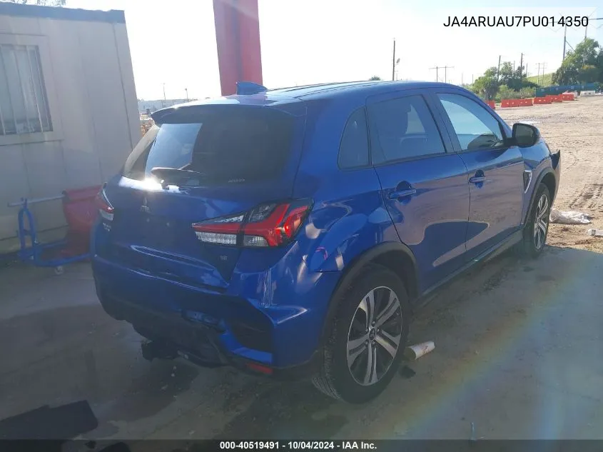 JA4ARUAU7PU014350 2023 Mitsubishi Outlander Sport 2.0 Se