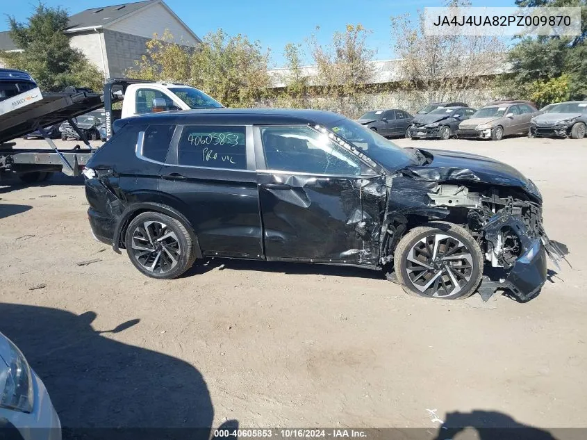 2023 Mitsubishi Outlander Ralliart /Se 2.5 /Se Black Edition /Se Special Editiont VIN: JA4J4UA82PZ009870 Lot: 40605853