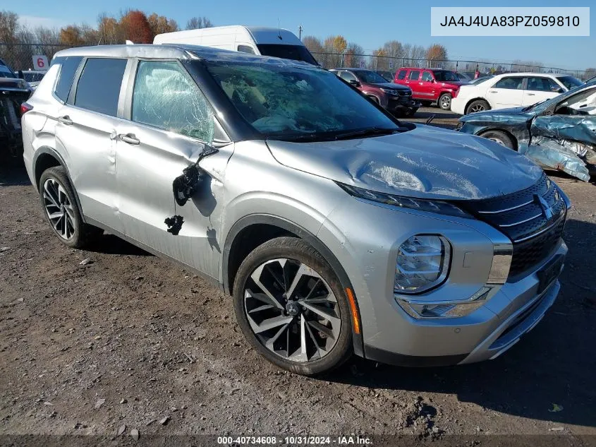 2023 Mitsubishi Outlander Se 2.5 VIN: JA4J4UA83PZ059810 Lot: 40734608