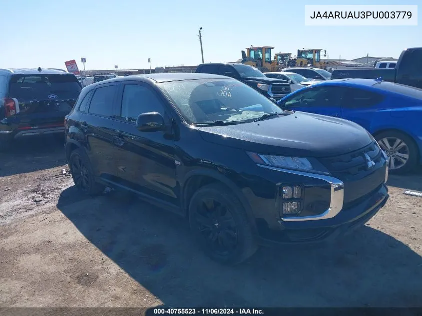 2023 Mitsubishi Outlander Sport 2.0 Es /2.0 Le /2.0 Ralliart /2.0 S /2.0 Se VIN: JA4ARUAU3PU003779 Lot: 40755523