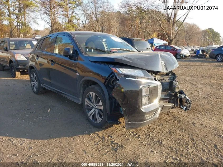 2023 Mitsubishi Outlander Sport 2.0 Es VIN: JA4ARUAUXPU012074 Lot: 40888236