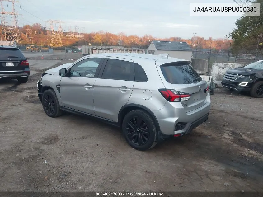 2023 Mitsubishi Outlander Sport 2.0 Le VIN: JA4ARUAU8PU000330 Lot: 40917608