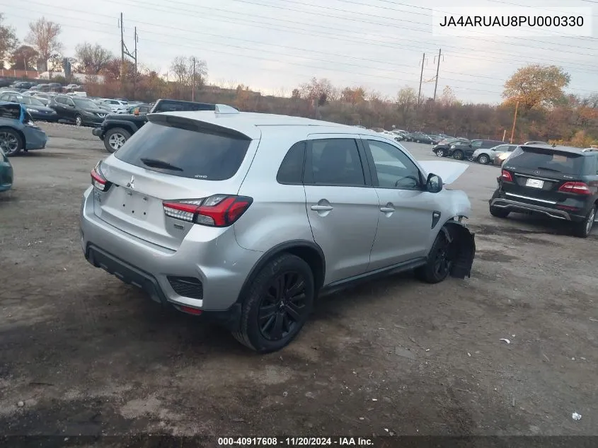 2023 Mitsubishi Outlander Sport 2.0 Le VIN: JA4ARUAU8PU000330 Lot: 40917608