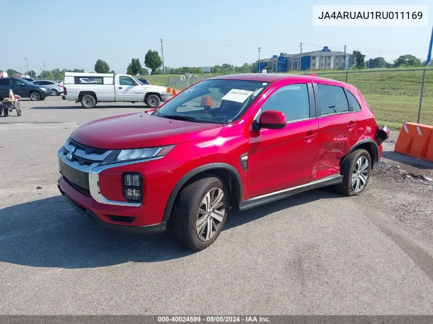 JA4ARUAU1RU011169 2024 Mitsubishi Outlander Sport 2.0 Es Awc