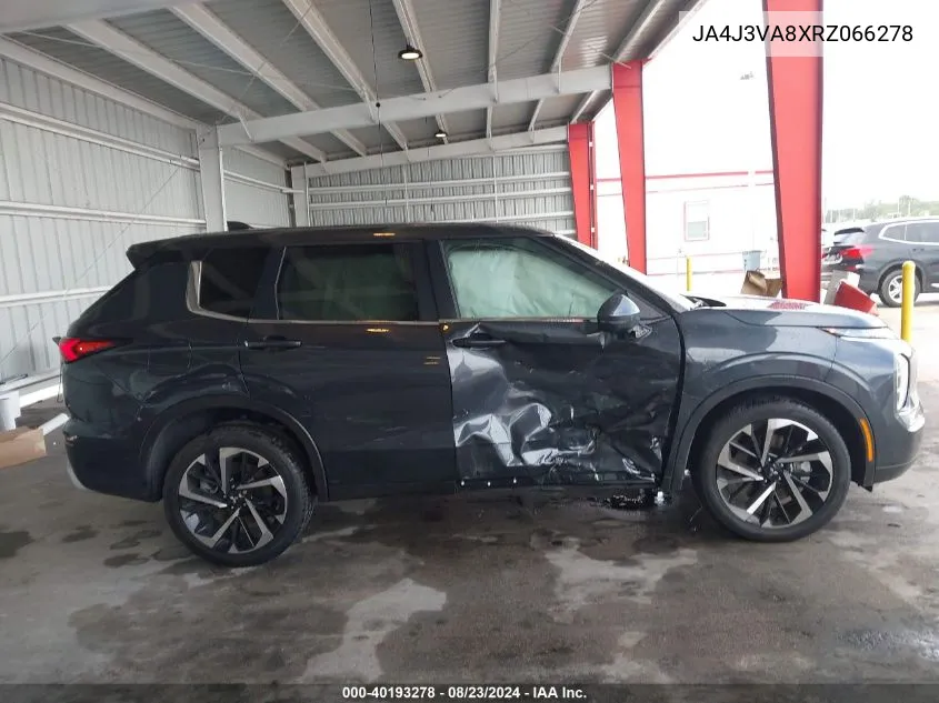 2024 Mitsubishi Outlander Se 2.5 2Wd VIN: JA4J3VA8XRZ066278 Lot: 40193278