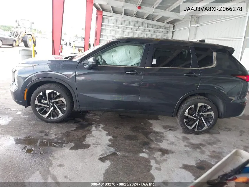 2024 Mitsubishi Outlander Se 2.5 2Wd VIN: JA4J3VA8XRZ066278 Lot: 40193278