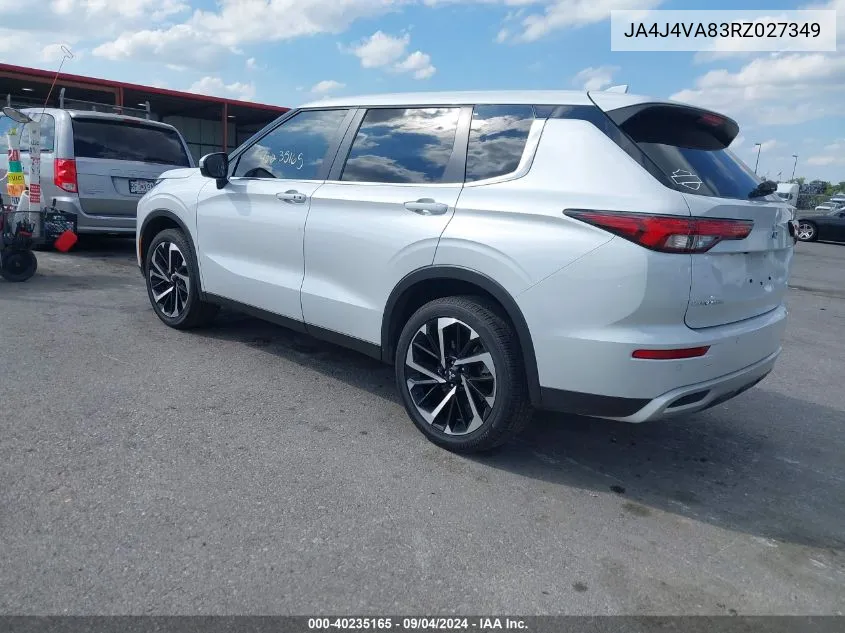 JA4J4VA83RZ027349 2024 Mitsubishi Outlander Se 2.5 S-Awc