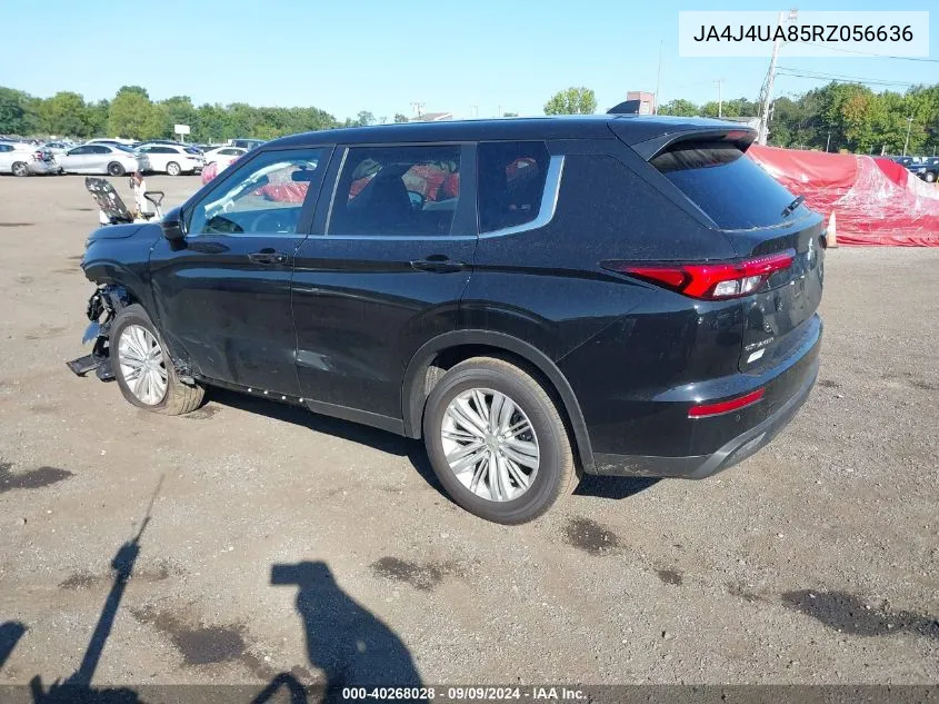 JA4J4UA85RZ056636 2024 Mitsubishi Outlander Es 2.5 S-Awc