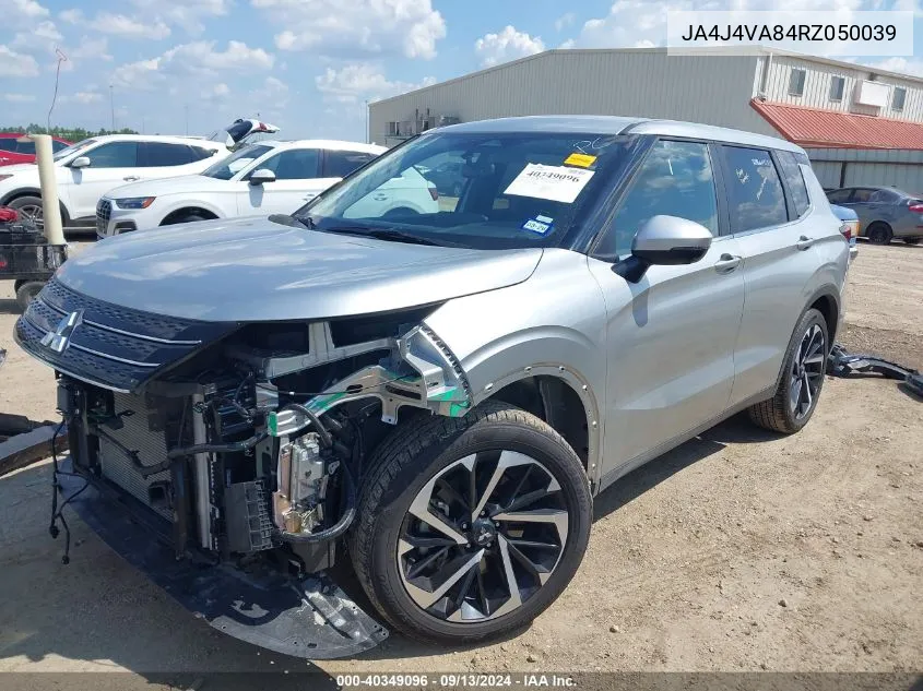 2024 Mitsubishi Outlander Se 2.5 S-Awc/Se Black Edition S-Awc/Se Black Edition W/Pano Roof S-Awc/Se Ralliart S-Awc VIN: JA4J4VA84RZ050039 Lot: 40349096