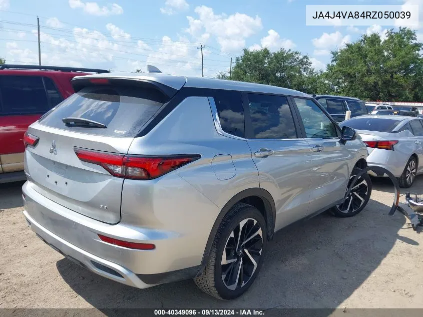 2024 Mitsubishi Outlander Se 2.5 S-Awc/Se Black Edition S-Awc/Se Black Edition W/Pano Roof S-Awc/Se Ralliart S-Awc VIN: JA4J4VA84RZ050039 Lot: 40349096