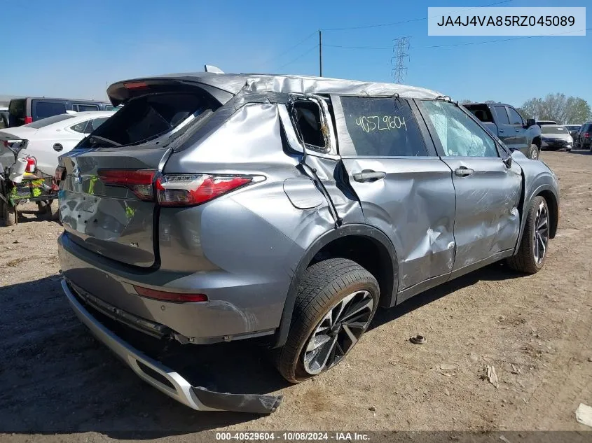 2024 Mitsubishi Outlander Se 2.5 /Se Black Edition /Se Black Edition W/Pano Roof /Se Ralliart VIN: JA4J4VA85RZ045089 Lot: 40529604