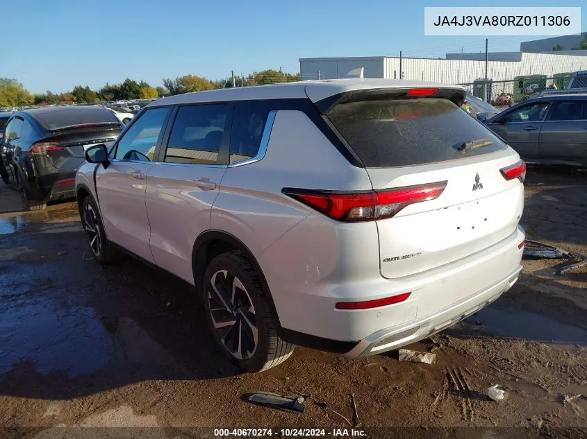 2024 Mitsubishi Outlander Se 2.5 2Wd VIN: JA4J3VA80RZ011306 Lot: 40670274