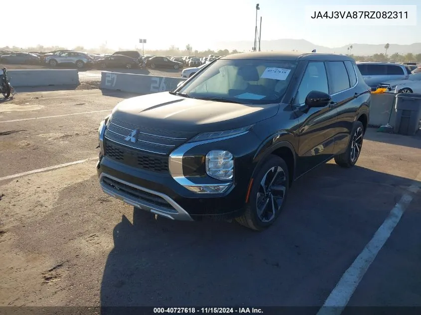 2024 Mitsubishi Outlander Se 2.5 2Wd/Se Black Edition S-Awc/Se Black Edition W/Pano Roof VIN: JA4J3VA87RZ082311 Lot: 40727618