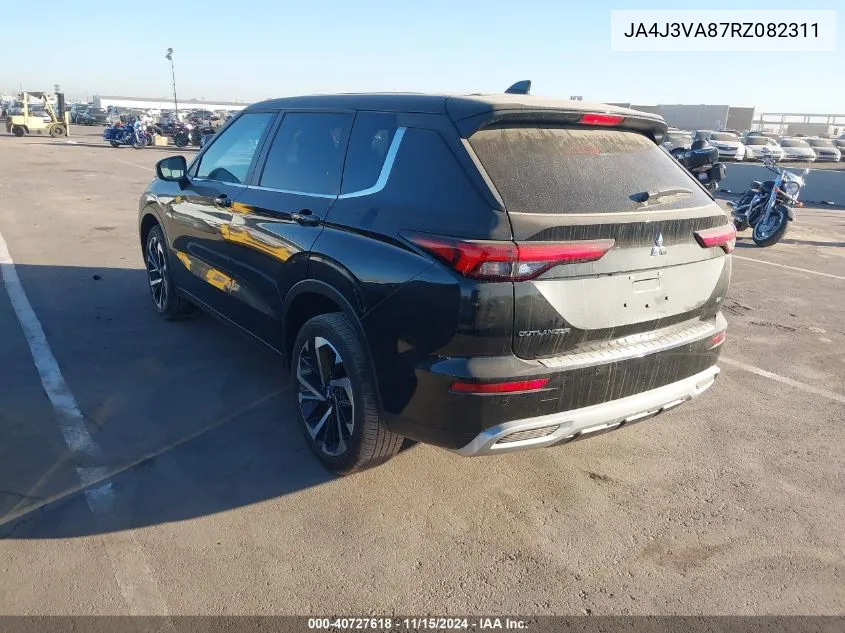 2024 Mitsubishi Outlander Se 2.5 2Wd/Se Black Edition S-Awc/Se Black Edition W/Pano Roof VIN: JA4J3VA87RZ082311 Lot: 40727618