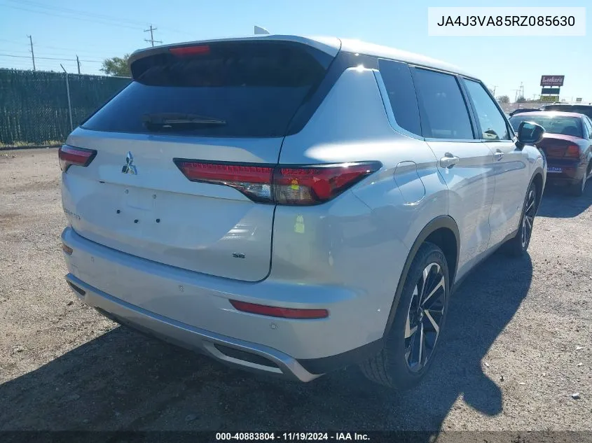 2024 Mitsubishi Outlander Se 2.5 2Wd/Se Black Edition S-Awc/Se Black Edition W/Pano Roof VIN: JA4J3VA85RZ085630 Lot: 40883804