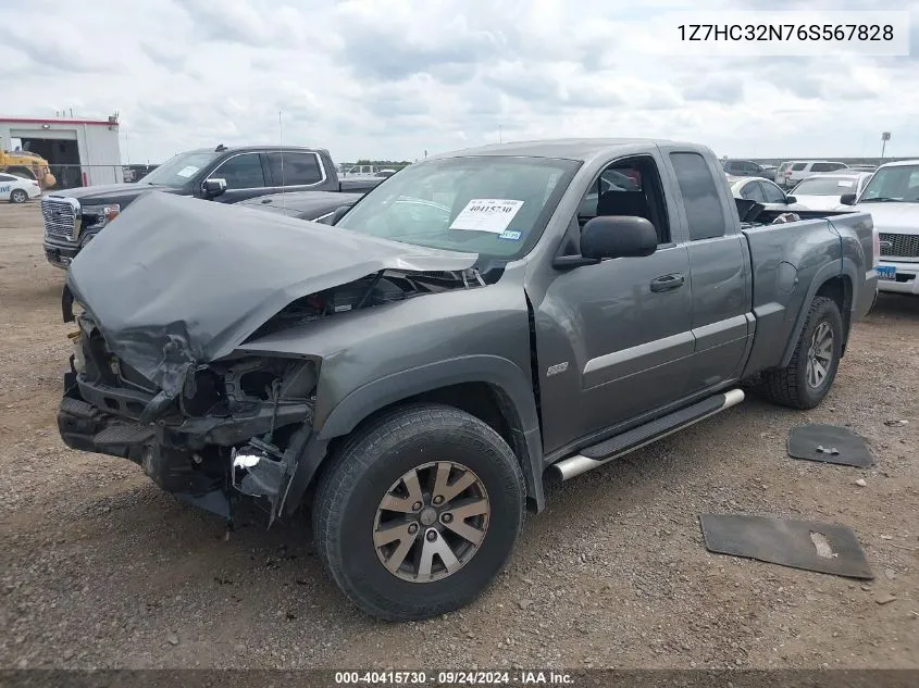 1Z7HC32N76S567828 2006 Mitsubishi Raider Duro Cross V8