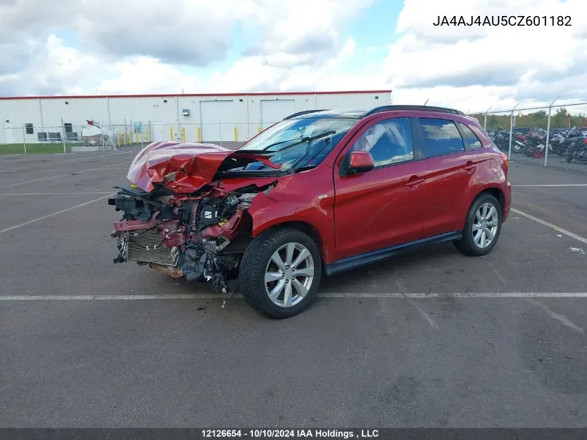 2012 Mitsubishi Rvr VIN: JA4AJ4AU5CZ601182 Lot: 12126654