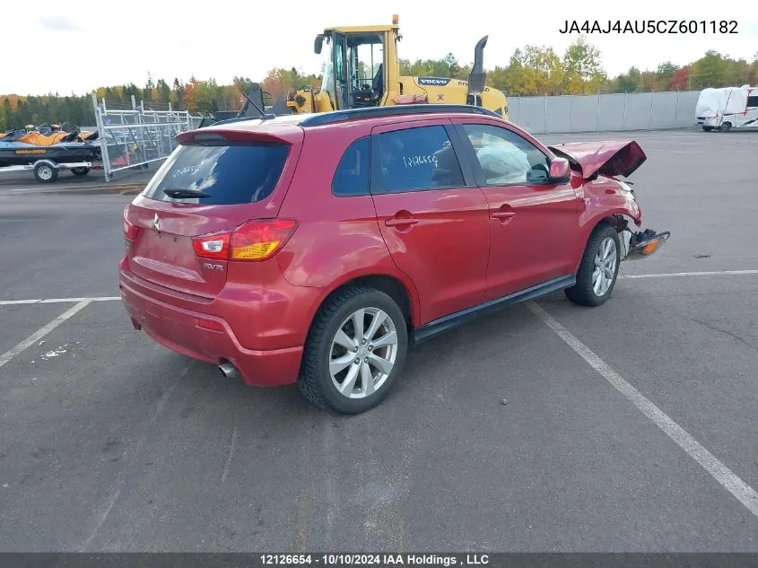 2012 Mitsubishi Rvr VIN: JA4AJ4AU5CZ601182 Lot: 12126654