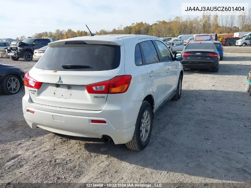 2012 Mitsubishi Rvr VIN: JA4AJ3AU5CZ601404 Lot: 12134450