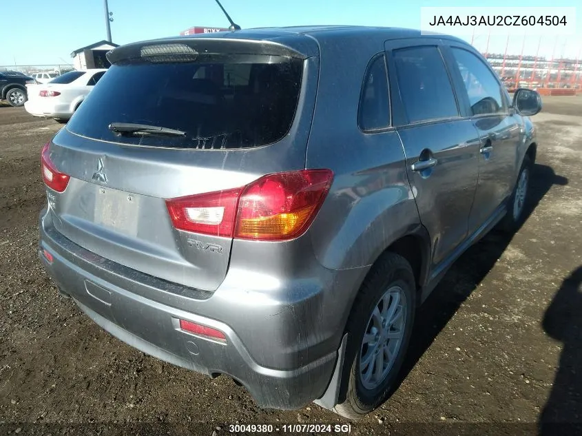 2012 Mitsubishi Rvr Se VIN: JA4AJ3AU2CZ604504 Lot: 30049380