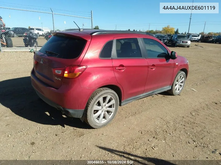 2013 Mitsubishi Rvr Gt VIN: 4A4AJ4AUXDE601119 Lot: 30046655