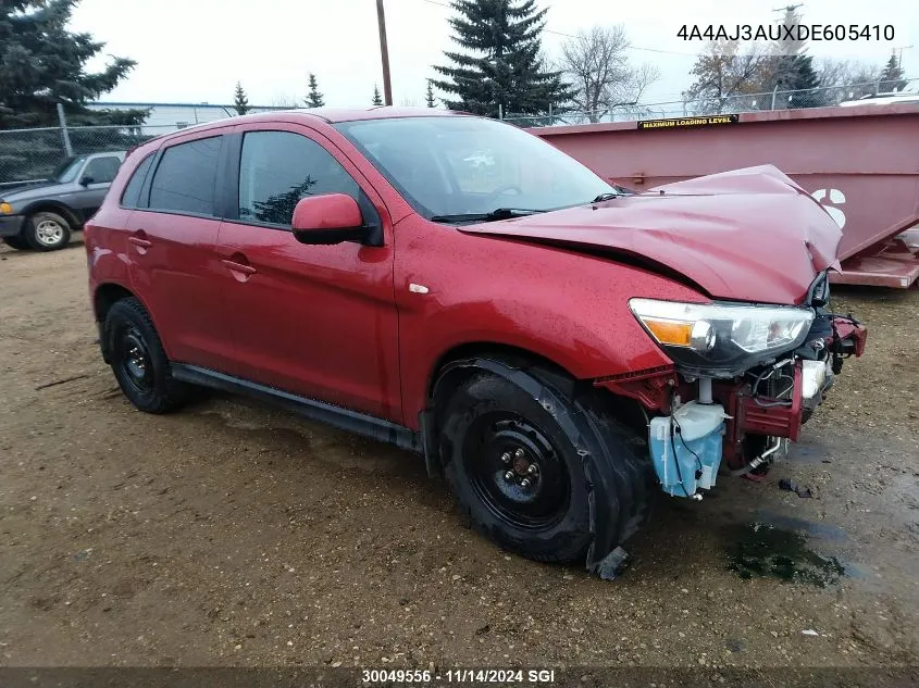 2013 Mitsubishi Rvr Se VIN: 4A4AJ3AUXDE605410 Lot: 30049556