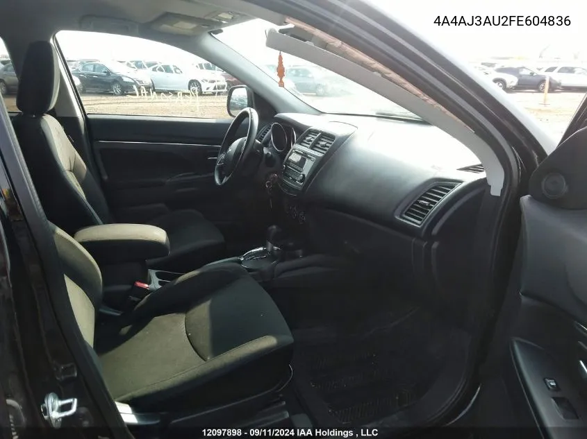 4A4AJ3AU2FE604836 2015 Mitsubishi Rvr