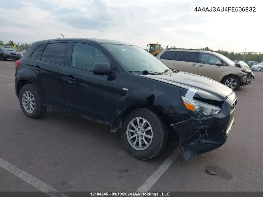 2015 Mitsubishi Rvr VIN: 4A4AJ3AU4FE606832 Lot: 12104245