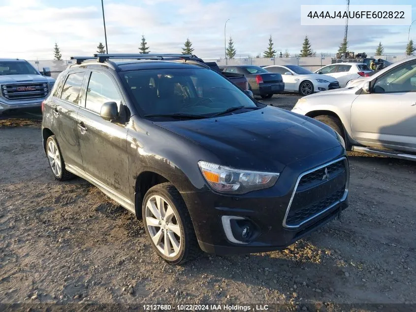 2015 Mitsubishi Rvr VIN: 4A4AJ4AU6FE602822 Lot: 12127680