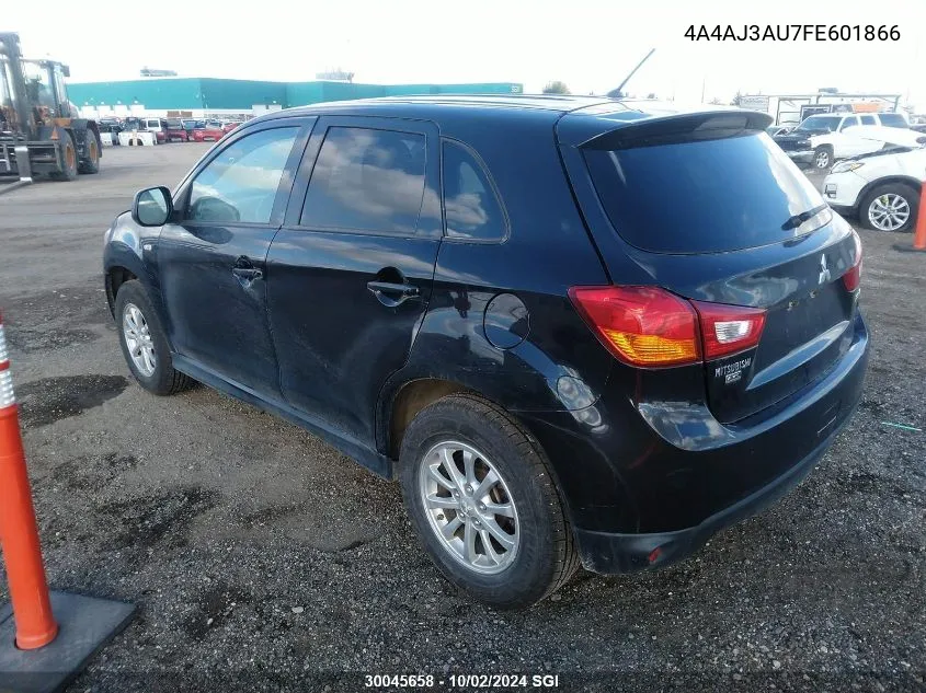 2015 Mitsubishi Rvr Se VIN: 4A4AJ3AU7FE601866 Lot: 30045658