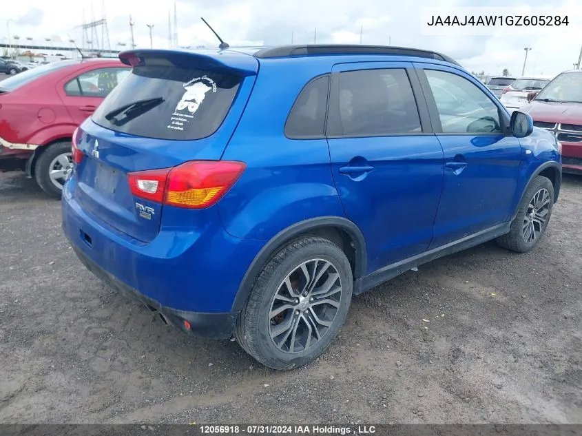 JA4AJ4AW1GZ605284 2016 Mitsubishi Rvr