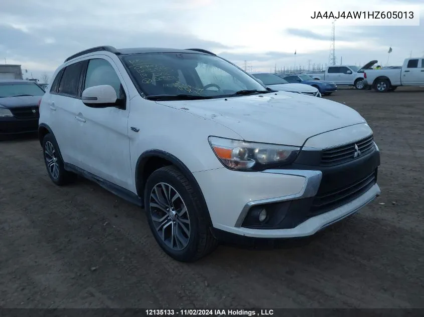 2017 Mitsubishi Rvr VIN: JA4AJ4AW1HZ605013 Lot: 12135133