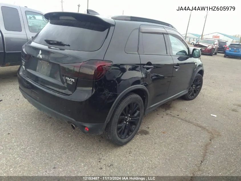 2017 Mitsubishi Rvr VIN: JA4AJ4AW1HZ605979 Lot: 12153487