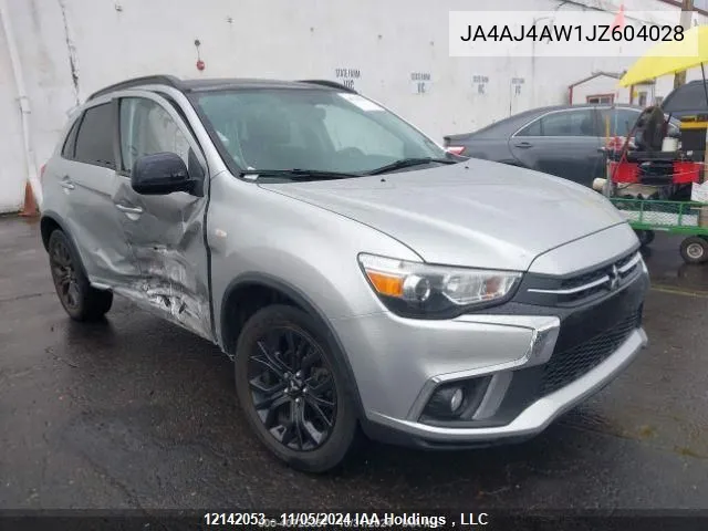 2018 Mitsubishi Rvr VIN: JA4AJ4AW1JZ604028 Lot: 12142053