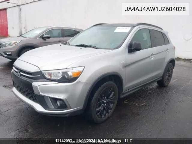 2018 Mitsubishi Rvr VIN: JA4AJ4AW1JZ604028 Lot: 12142053