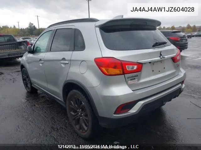 2018 Mitsubishi Rvr VIN: JA4AJ4AW1JZ604028 Lot: 12142053